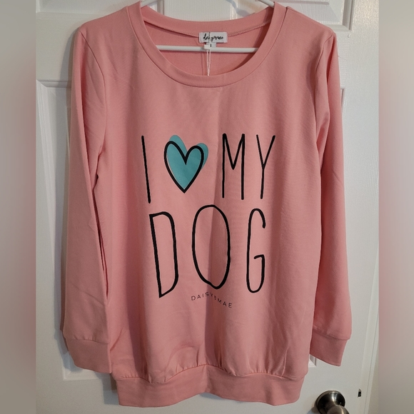 BNWT I ❤️ my dog sweater - Picture 1 of 4